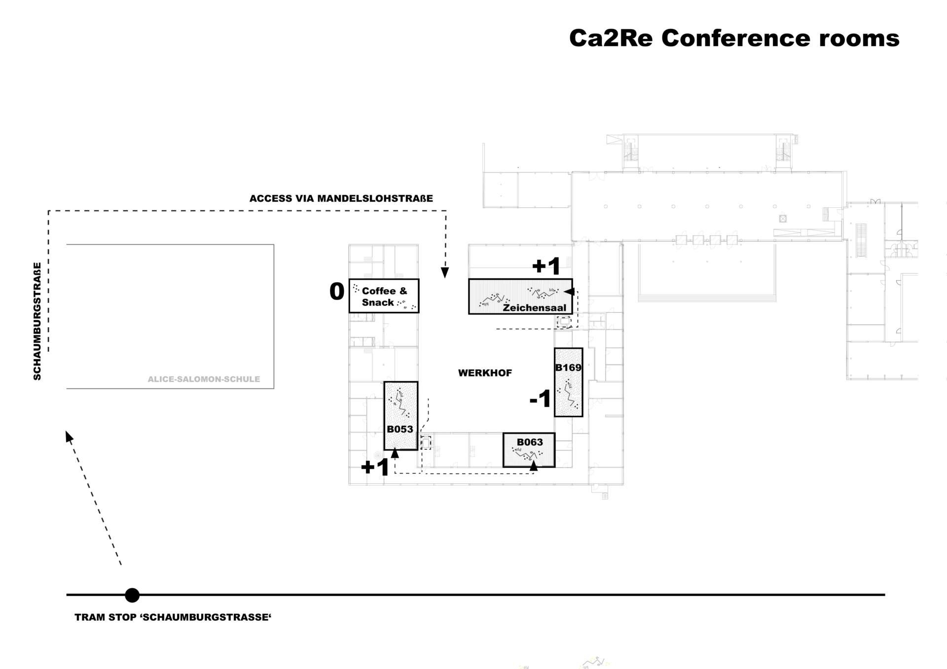 Floor Plan Conference rooms