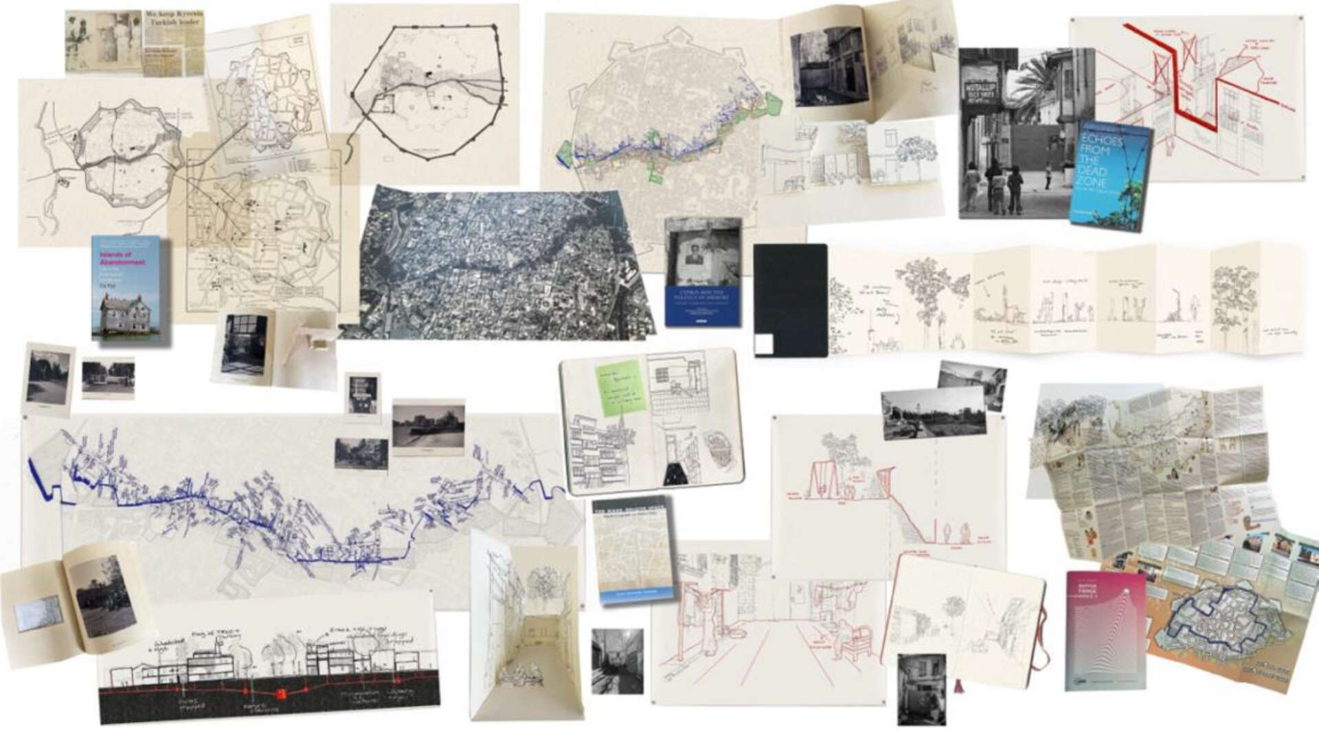 Assemblage of produced found and collected artefacts Ekin Baskenteli